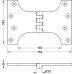 Parliament Butt Hinge Extruded Brass 102 x 127/152 mm Brass pin Length x width: 102 x 152 mm satin chrome