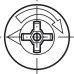 Connector Housing without Rim Zinc Alloy Minifix 15 For wood thickness from 19 mm drilling depth x 14.0+0.5 mm dim. A: 9.5 mm bright
