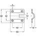 Wall Plate Steel/Zinc Alloy Atlas Zinc plated
