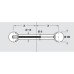 Worktop Connecting Bolt Length 150 mm Galvanized Steel Bolt length 150 mm dim. x 75-84 mm