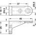 Rear Panel Connector Screw Fixing Plastic Plastic White