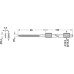 Concealed Shelf Support Press-Fit for Installation into Masonry Walls For concealed mounting of shelves size: 14 mm for min. shelf thickness: 22 mm