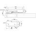 Sliding Track System Soft Close Mechanism Accuride 0115 RC Black finish