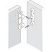 Bed Fittings Noval K Strike Plate Height 100-130 mm Hook in Plate Height 100-127 mm Blue galvanized steel Plate height 100 mm