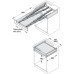 Pull Out Table Rapid Self Supporting Load bearing capacity 100 kg For cabinet width 600 mm stainless steel effect