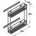 Pull Out Storage Unit Two Tier for Cabinet Width 150 mm Ball Bearing Runners Unhanded