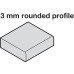 Worktop with Sink Solid Surface Vulcano Maia® 1800 x 600 x 42 mm 1.5 bowl sink