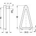 Shelf Retainer Plug-in for Ø 5 mm Holes and for 19 mm Shelf Thickness For 32 mm series drilled holes White