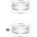 Drawer Moulded Plastic Depth 430 mm for Dynamic Runners White For cabinet width 600 mm drawer width 549 mm fixing centres 518 mm