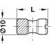 Cross Dowel with M6 Centre Thread Centric Length 20 mm