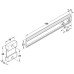 Connecting Fitting for Appliance Doors Plastic Brown