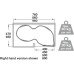 please look For cabinet width 1000 mm for door width 500 mm left hand