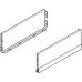 Drawer Sides 186 mm High Nova Pro Scala Length 270 mm silver