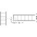 Connector Housing for Wood Thickness from 32-50 mm Rafix 20 HC For lightweight panels with a top layer of 4 mm Dim. A 16 mm drilling depth X 22.5 mm black