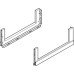 Drawer Sides 186 mm High Crystal Plus Nova Pro Scala Length 350 mm silver