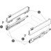 Matrix Box P Standard Drawer Set 50 kg 92 mm High Grey With full extension runners Length 500 mm