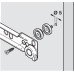 Spacer for Roller Runners Thickness 3 mm