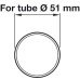 Railing Tube Straight Bar Railing System Ø 25-51 mm length 2500-5000 mm Ø 51 mm length 2500 mm polished chrome finish