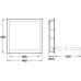 Shower Seat Drop Down Programma Cap Range PBA White finish