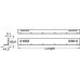 Mounting Brackets for Accuride 7957 9301 and 9308 Drawer Runners 4 bottom and 2 side mount options Length 406 mm