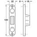 Hook Keep 120 x 22 mm Steel Bright zinc plated