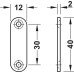 Magnetic Catch Pull 5.0 kg for Screw Fixing Heat Resistant Aluminium catch and steel counterpiece