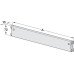 Column Support Rail Effective Length 970 mm Shoptec Shopfitting System For use with 60 x 30 mm columns Centres 1000 mm