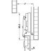 Hinge Set for Inset Pivot Sliding Cabinet Doors Accuride 1432 For vertical use Ø 35 mm cup hinge set for door thickness 19-20 mm