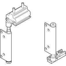 Pivot Set for Folding Patio Doors Slido Fold 100 Top hung end folding system Gold finish
