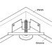 Plinth Adjusting Fitting with Bracket for Cabinet Plinth Steel For insertion in a groove and screw fixed Load capacity 150 kg