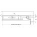 Drawer Runners Single Extension Variant C + For stationery tray Installation depth 530 mm installation length 370 mm