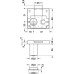 Rim Lock with Ø 22 mm Extended Cylinder Backset 37 mm Keyed alike: key change H1