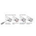 4D Clip Add On for all Dynapro Runners Plastic Grey