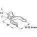 Plinth Clip for use with Plinth Bracket For use with 637.47.710