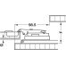 Hinge Set for Inset Pivot Sliding Cabinet Doors Accuride 1432 For vertical use Ø 35 mm cup hinge set for door thickness 19-20 mm