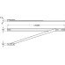 Restrictor Arm Door and Window Solid Stainless Steel Robust construction Length 450 mm