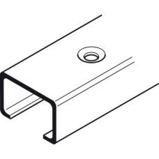 Top Safety Guide Channel for Sliding Interior and Exterior Doors Straightaway Bottom Rolling System Length 2100 mm