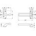 Door Restrictor Security Zinc Alloy Brass/Chrome Plated Finish Startec For inwards opening flush wooden doors Chrome plated