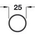 Railing Tube Straight Bar Railing System Ø 25-51 mm length 2500-5000 mm Ø 25 mm length 5000 mm polished stainless steel finish