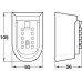 Key Safe with High Security 10 Digit Lock Dimensions (W x D x H): 65 x 56 x 105 mm