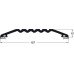 Threshold Plate Heavy Duty Low Profile Aluminium Length 2 m