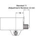 Soft Close for Hinged Doors for 110° Full Overlay Hinge Plastic Ideal for kitchen bedroom and bathroom cabinets Grey (1 pc = 5 soft closes)