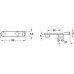 Soft Close Mechanism for Inserting into Adapter Housing or Plug Fitting Häfele Grey plastic Medium duty