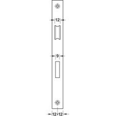 Bathroom Lock Mortice 78 mm Locking Centres Stainless Steel Startec For fire resistant/smoke control doors Backset 55 mm case size 84 mm square forend satin stainless steel