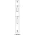 Bathroom Lock Mortice 78 mm Locking Centres Stainless Steel Startec For fire resistant/smoke control doors Backset 55 mm case size 84 mm radius forend satin stainless steel