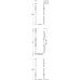 Espagnolette Bolt Shootbolt Mild Steel Supercote Finish BBA approved Extension actual length: 605 mm