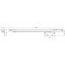 Door Holder Overhead for Inward Opening Doors Aluminium Steel and Plastic Hold-open angle 90° to 130° Silver