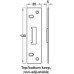 Keep for Timber and Composite Doors Suits Centre and Hook/Linear Bolts Steel Top/bottom non-adjustable