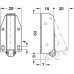 Spring Catch Quick for Screw Fixing Automatic Burnished