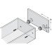 Drawer Front Adjuster Fits into Ø 25 mm Hole Black
